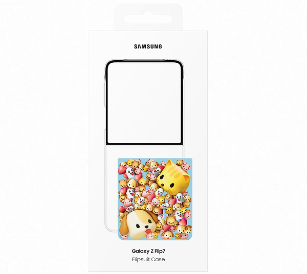 Фото - Чохол для смартфону Samsung Flipsuit Case Flip 7 Transparent (EF-ZF766CTEGUA)