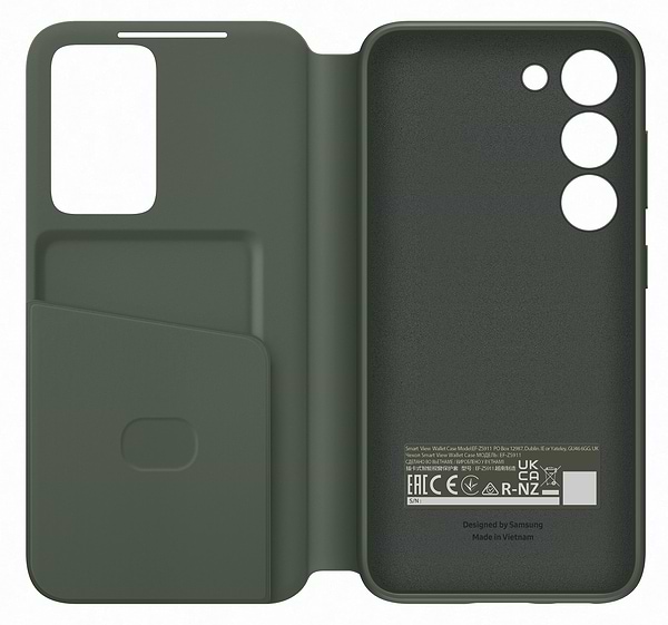 Фото - Чохол для смартфону Samsung Smart View Wallet Case Galaxy S23 Khaki (EF-ZS911CGEGRU)