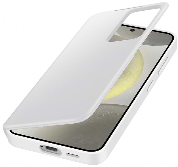 Фото - Чохол для смартфону Samsung Smart View Wallet Case S24 White (EF-ZS921CWEGWW)