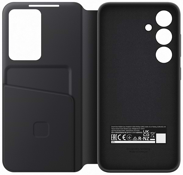 Фото - Чохол для смартфону Samsung Smart View Wallet Case S24 Black (EF-ZS921CBEGWW)