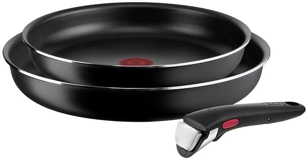 Фото - Набор сковород со съемной ручкой Tefal L1549013 Easy Cook & Clean 3 пр