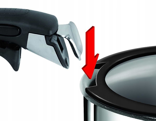 Фото - Кришка для посуду зі знімною ручкою Tefal L9846453 Ingenio 22 см