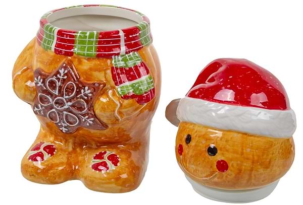 Фото - Ємність для зберігання Lefard Пряничний чоловічок 28х16.2х15 см (927-007)