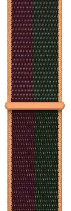 Фото - Уценка - Ремешок для смарт-часов Apple 41mm Dark Cherry/Forest Green Sport Loop - Regular (ML2R3ZM/A)
