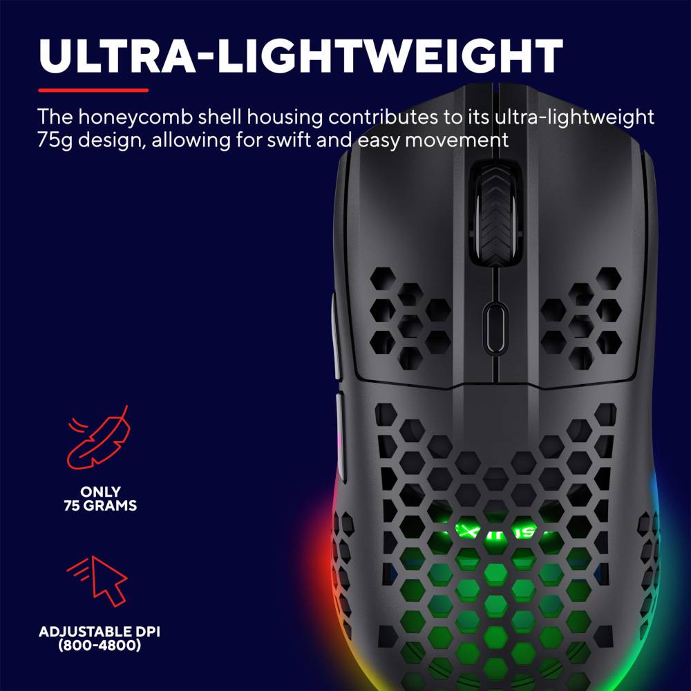 Фото - Мышь беспроводная игровая Trust GXT 929 Helox (25307)