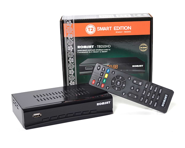 Фото - Тюнер цифрового ТБ Romsat T8050HD