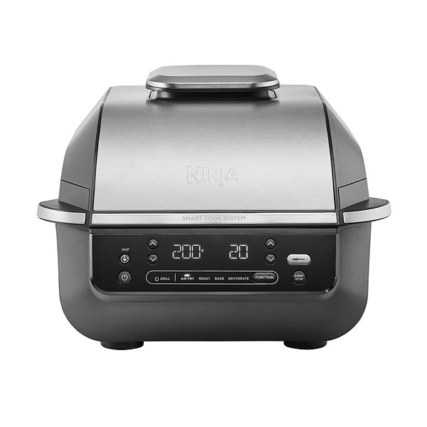 Фото - Гриль-барбекю електричний Ninja Foodi Air Grill & Air Fryer з Сooking probe (EG351EU)