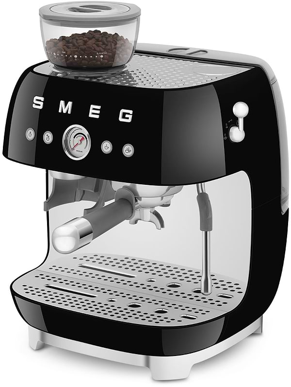 Фото - Кавоварка ріжкова Smeg EGF03BLEU