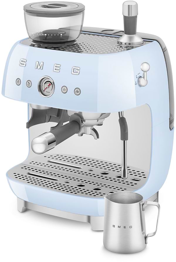 Фото - Кофеварка рожковая Smeg EGF03PBEU