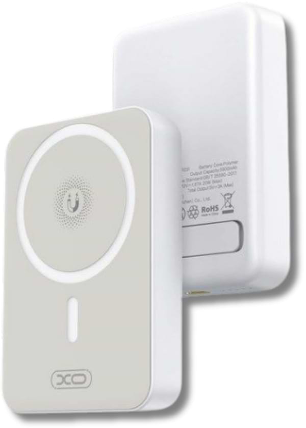 Фото - Батарея мобільна XO PR231 Magnetic MagSafe 15W + PD20W 10000 mAh White