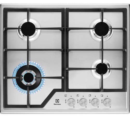 Варочная панель газовая Electrolux EGS6436SX - Фото 1