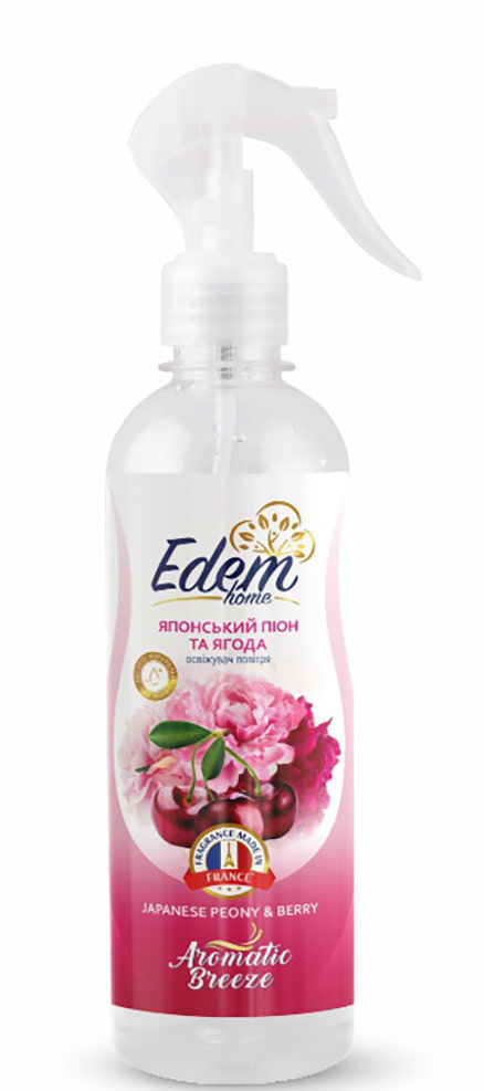 Освіжувач повітря аерозольний Edem Home Japanese peony&Berry 420 мл (EH551004) - Фото 1