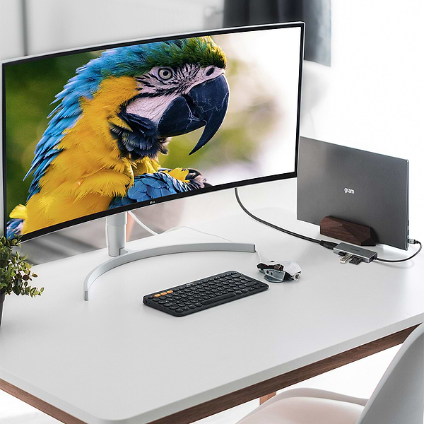 Фото - Хаб USB Baseus Essager Fanghe 5 in1 USB-C port (EHBC05-FH0G-P)