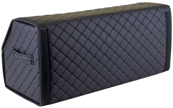 Фото - Сумка-органайзер в багажник EVAtech ECO L Динамо Киев черная с черной нитью (EHECELBBBBV166)