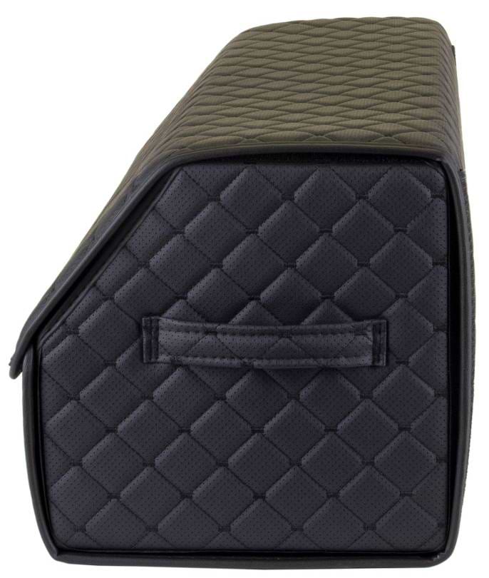 Фото - Сумка-органайзер в багажник EVAtech ECO L Мавпочка чорна з чорною ниткою (EHECELBBBBV167)