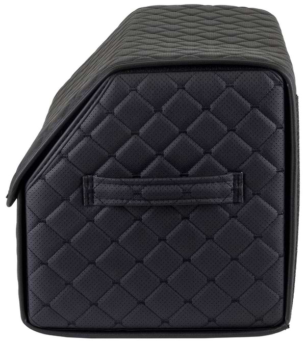 Фото - Сумка-органайзер в багажник EVAtech ECO M Spider-Man logo чорна з чорною ниткою (EHECEMBBBBV159)