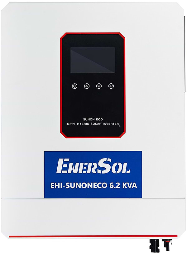 Фото - Инвертор гибридный солнечный EnerSol EHI-SUNONECO6.2KW+EB-SK-51.2 (6.2 кВт,51.2 В)
