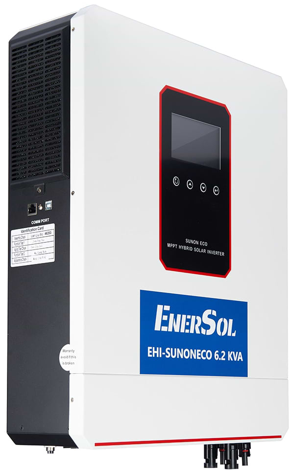 Фото - Инвертор гибридный солнечный EnerSol EHI-SUNONECO6.2KW+EB-SK-51.2 (6.2 кВт,51.2 В)
