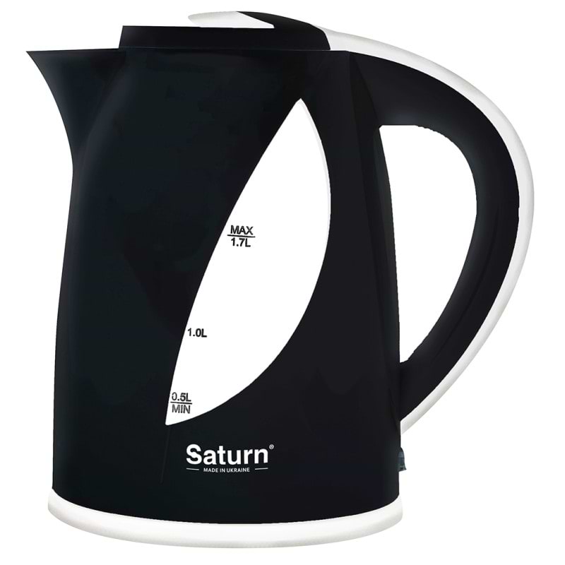 Электрический чайник Saturn ST-EK8437U Black/White - Фото 1