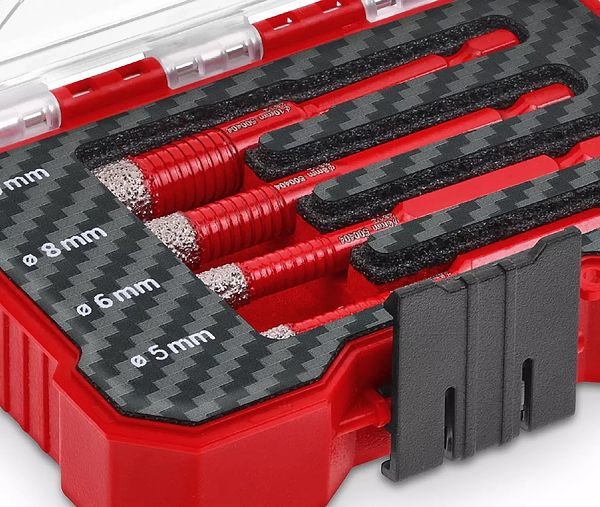 Фото - Сверло Einhell 5/6/8/10мм XS-Case 4 шт. (500404)