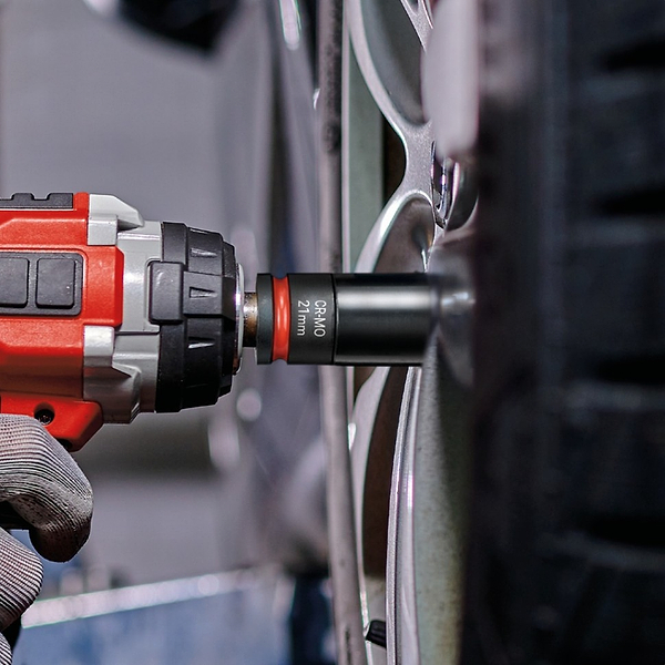 Фото - Набір торцевих голівок Einhell 80мм 1/2" 3 шт. (109263)