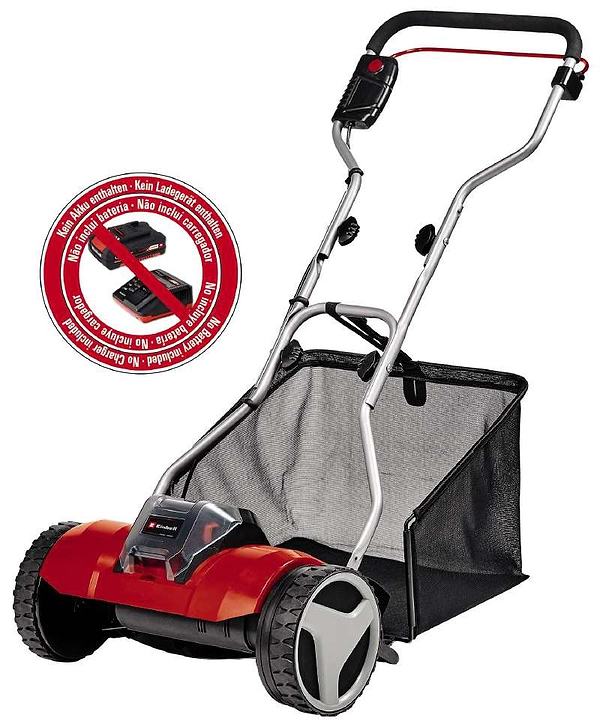 Фото - Газонокосилка аккумуляторная Einhell GE-HM 18/38 Li - Solo (3414200)