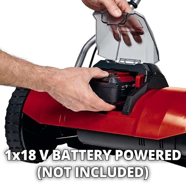 Фото - Газонокосилка аккумуляторная Einhell GE-HM 18/38 Li - Solo (3414200)