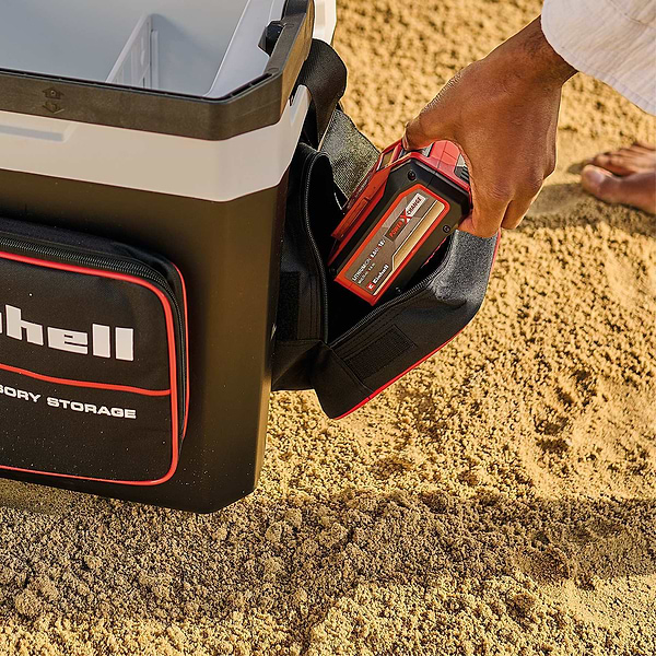 Фото - Холодильник автомобильный Einhell TE-COL 18/27 Li - Solo 18В/12В/220В (2048420)