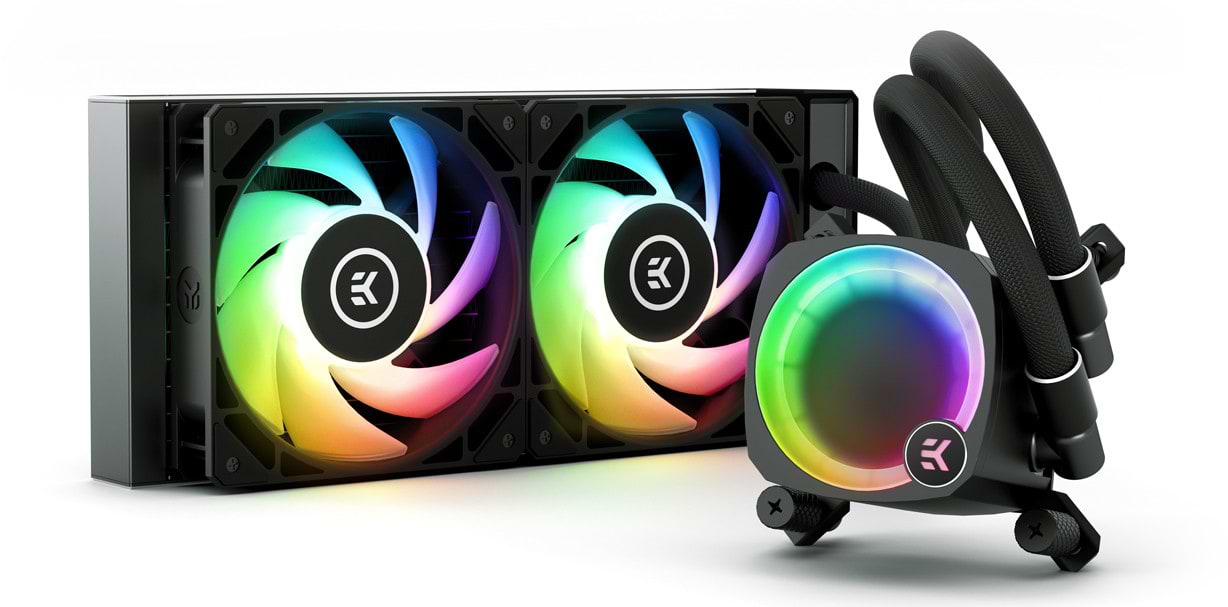 Водяная система охлаждения EKWB EK-Nucleus AIO CR240 Lux D-RGB (3831109851678)