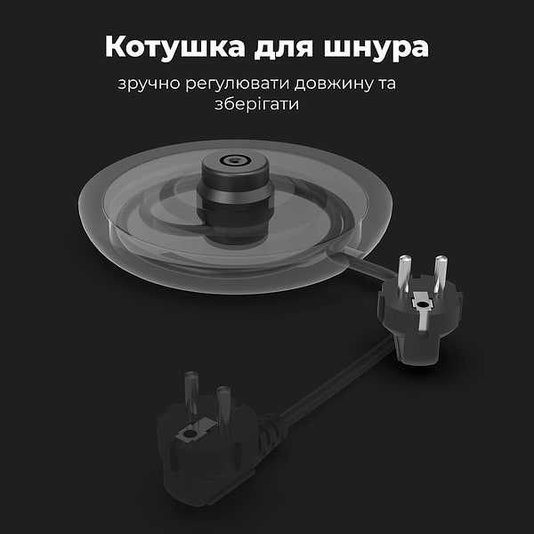 Фото - Електричний чайник AENO EK2 (AEK0002)