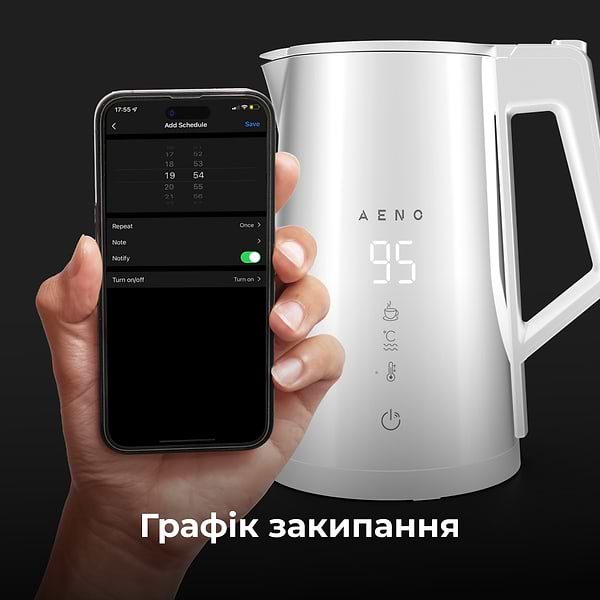 Фото - Електричний чайник AENO EK8S (AEK0008S)