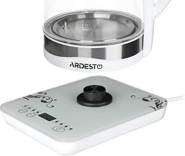 Фото - Электрический чайник Ardesto EKL-1319HW White