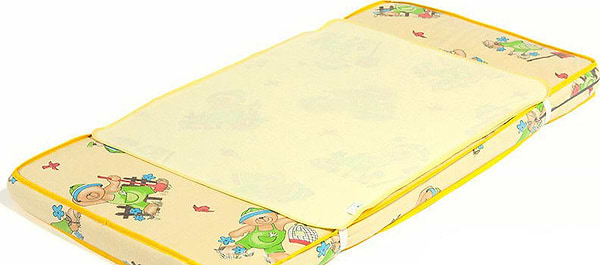Фото - Наматрацник дитячий ЕКО ПУПС -пеленка 2в1 Premium размер 60х80 см. Желтый (ПНАМ8060ж)