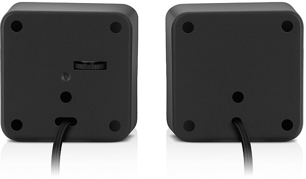 Фото - Комп'ютерна акустика компактна 2.0 REAL-EL S-10 Black (EL121100020)