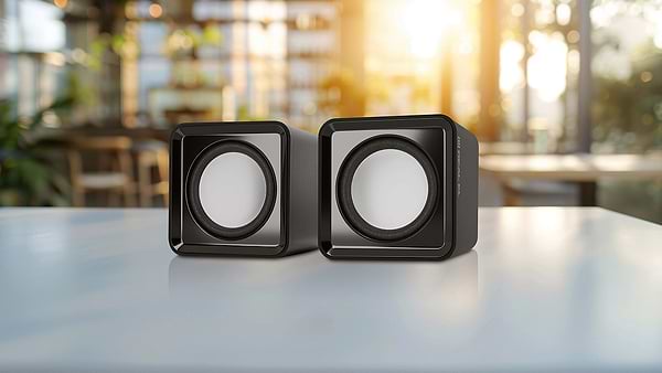 Фото - Комп'ютерна акустика компактна 2.0 REAL-EL S-10 Black (EL121100020)