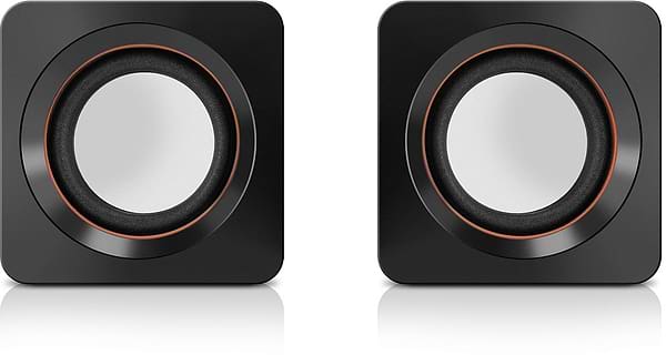 Фото - Комп'ютерна акустика компактна 2.0 REAL-EL S-13 Black (EL121100021)