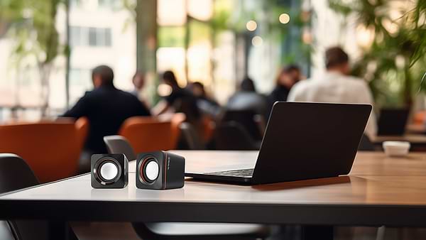 Фото - Комп'ютерна акустика компактна 2.0 REAL-EL S-13 Black (EL121100021)