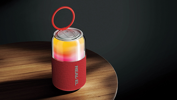 Фото - Портативная акустика REAL-EL X-705 Red (EL121600025)