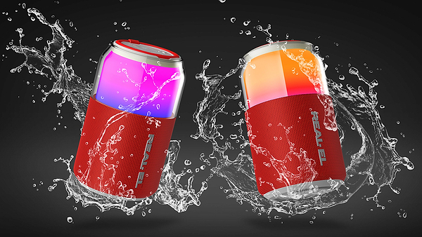 Фото - Портативная акустика REAL-EL X-705 Red (EL121600025)