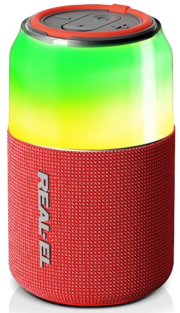 Купити Портативна акустика REAL-EL X-705 Red (EL121600025) - Фото 1 Портативна акустика REAL-EL X-705 Red (EL121600025) - Фото 1