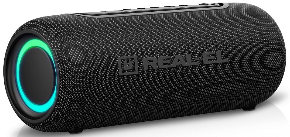Купити Портативна акустика REAL-EL X-715 Black (EL121600027) - Фото 1 Портативна акустика REAL-EL X-715 Black (EL121600027) - Фото 1