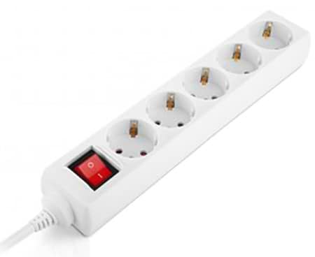 Фото - Мережевий фільтр REAL-EL RS-Protect M 1.8m White (EL122300025)