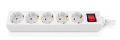 Фото - Сетевой фильтр REAL-EL RS-Protect M 5m White (EL122300029)