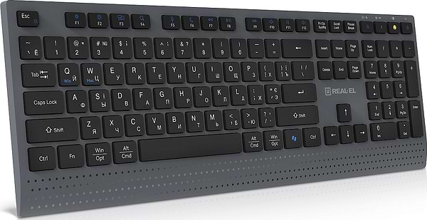 Фото - Клавиатура беспроводная REAL-EL RK-715W
