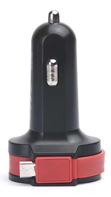 Фото - Автомобільний зарядний пристрій REAL-EL CA-35 black (EL123160012)