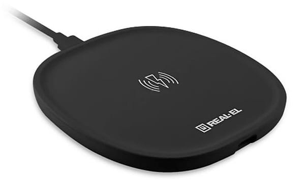 Фото - Беспроводное зарядное устройство REAL-EL WL-740 Black (EL123160019)