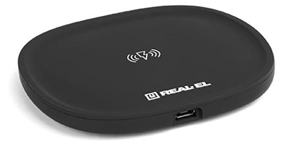 Фото - Беспроводное зарядное устройство REAL-EL WL-740 Black (EL123160019)