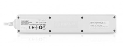 Фото - Мережевий фільтр REAL-EL RS-Protect M 1.8m White (EL122300025)