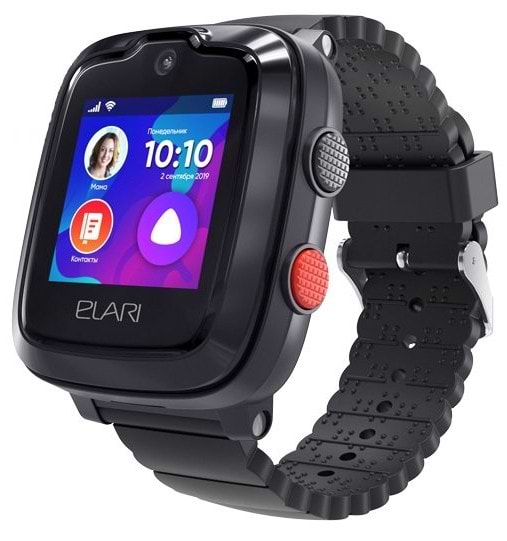 Фото - Детские часы Elari KidPhone 4G Black