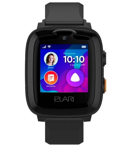 Фото - Детские часы Elari KidPhone 4G Black